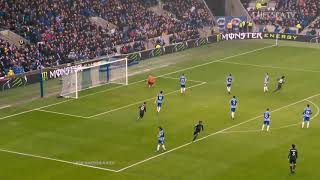 Chelsea (Willian) team goal against Brighton 2017/18