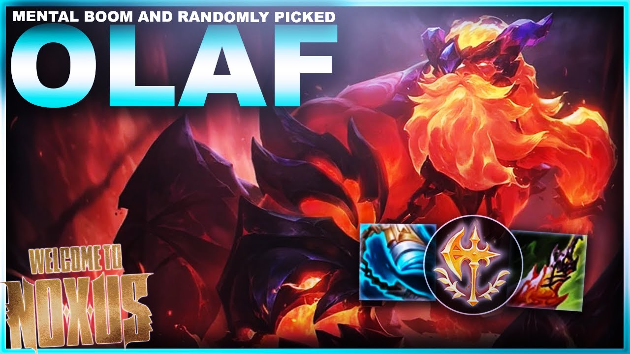 I WENT MENTAL BOOM AND RANDOMLY PICKED OLAF IN MASTER!?! | League of ...