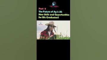 The Future of Ag is AI: New Skills and Opportunities for BSc Graduates! Part 8 #ai #viral #trending