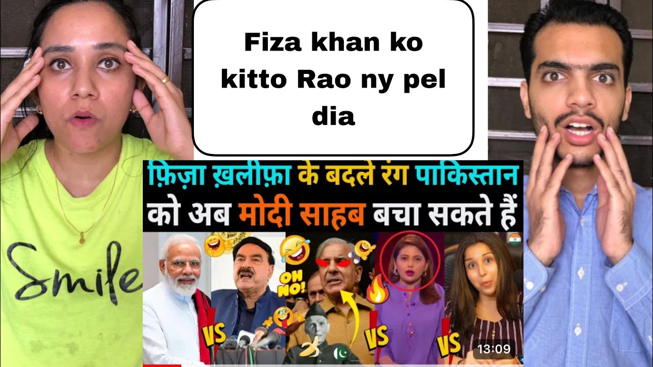 Pakistani Fiza Khan's love for Modiji and India 😀 ||Pakistani Reaction