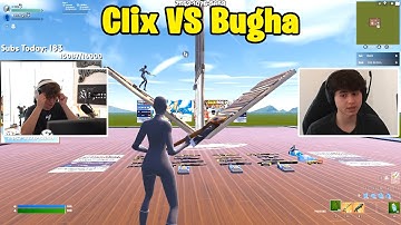 Clix VS Bugha 1v1 TOXIC Buildfights!