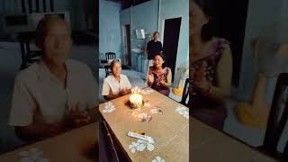 พ่อเป่าเค้กวันเกิด #shorts