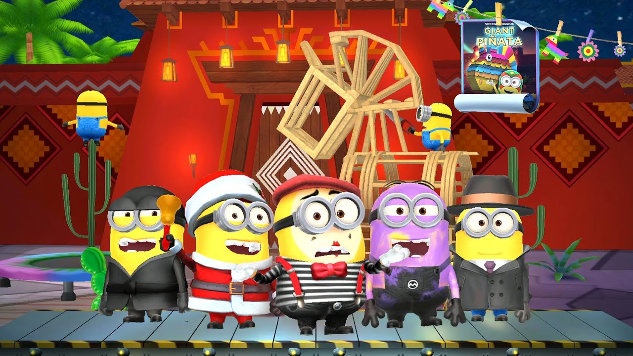 Despicable Me Minion Rush Special Mission Minion Rush GIANT PINATA | Gameplay/ Walkthrough | Part 02