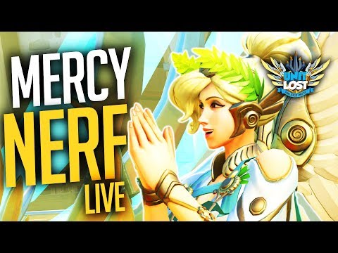 Overwatch Mercy Valkyrie NERF LIVE (DON’T PANIC!!)