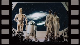 Film scan THE EMPIRE STRIKES BACK (1980) Grindhouse "Ending/ Hyperspace/ Luke's Robot Hand"