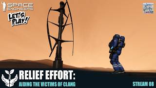 Relief Effort: Aiding the Victims of Clang - Hardcore Thanatos Survival - ST08 (Space Engineers)