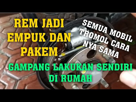 Video: Apa yang digunakan untuk menyetel sepatu rem?