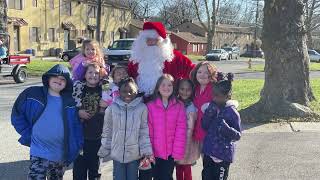 Santa visits Phillipsburg Housing Authority '22