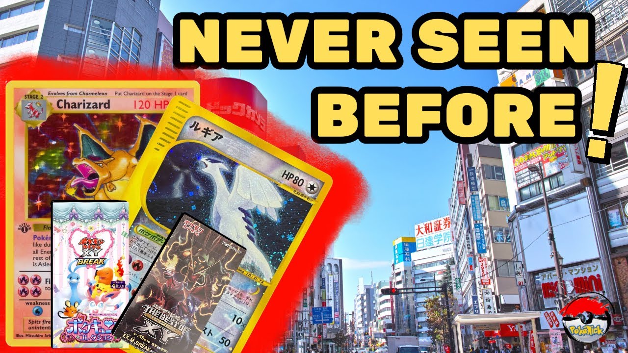 ALL Pokemon products in ALL Languages in Tokyo!