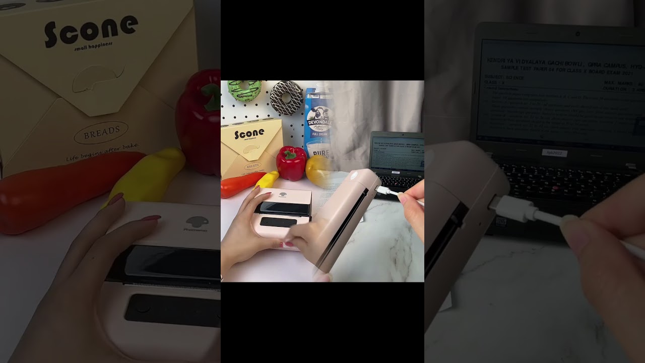 ASMR Personalize bakery labels with Phomemo M221 