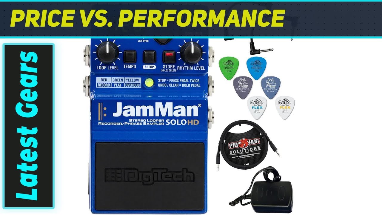 Briskdrop Digitech JamMan Solo HD: Stereo Looping Champion