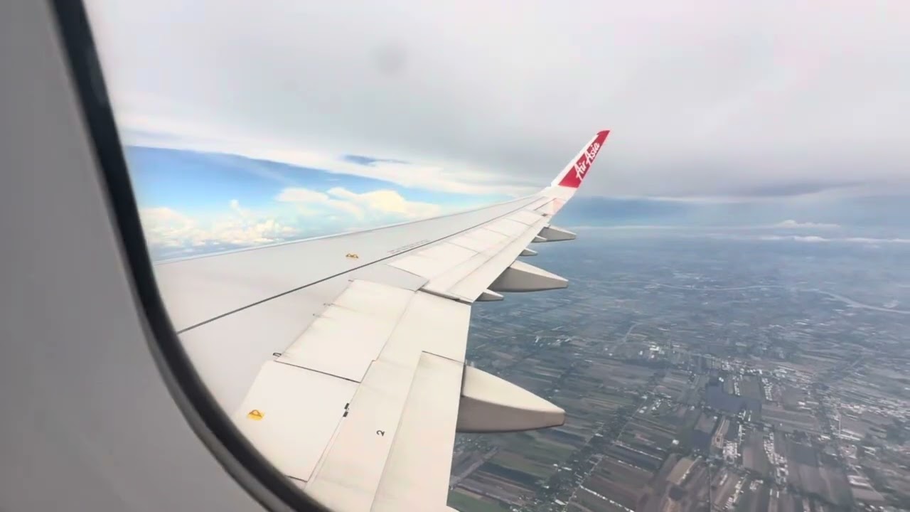 Thai AirAsia Flight FD3425 AIRBUS A321neo DMK ✈️ CNX 05/10/2025
