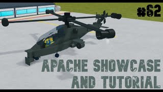 Apache Showcase and Tutorial  Roblox Plane Crazy [#62]