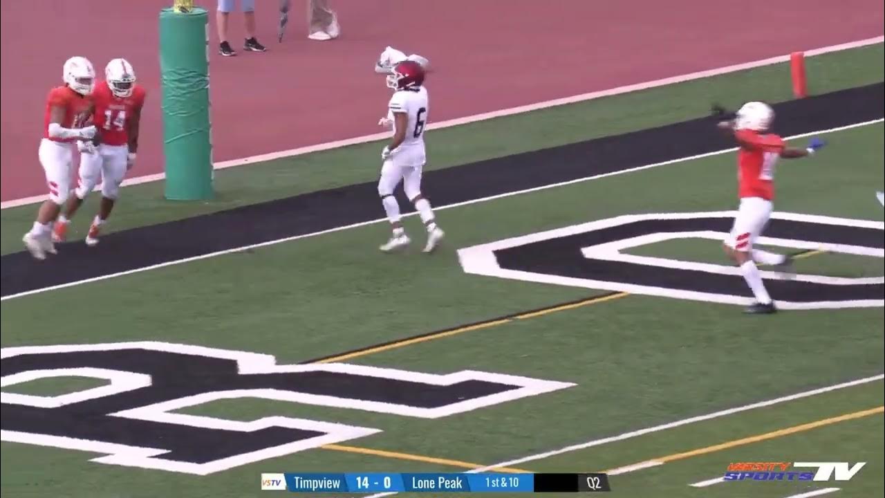 Timpview vs Lone Peak Football Highlights YouTube