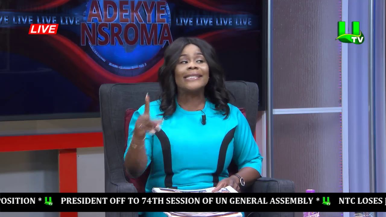 utv ghana frequency on multi tv Newspaper review on Adekye Nsroma 20/09/19