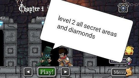 magic rampage level 2 || chapter 1 dungeon 2 all secret areas and diamonds #rampagegames