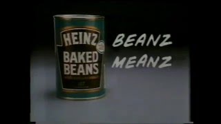 Steve Davis Snooker Player Heinz Baked Beans 80's tv ad