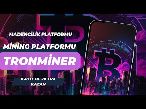 🔥TRONMİNERGLOBAL || 🚀20 TRX KAYIT BONUSU ALARAK ÜCRETSİZ MADENCİLİĞE KATIL PARA KAZAN🙌 ||