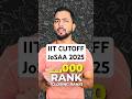 Urgent JEE Advanced Result OUT✅Rank Vs IIT In JEE Advanced 2025|Rank Vs College In JEE Advanced 2025