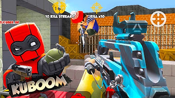 KUBOOM 3D - Gameplay Walkthrough Part 47 - Famas *DeathLine* Review (Android Games)