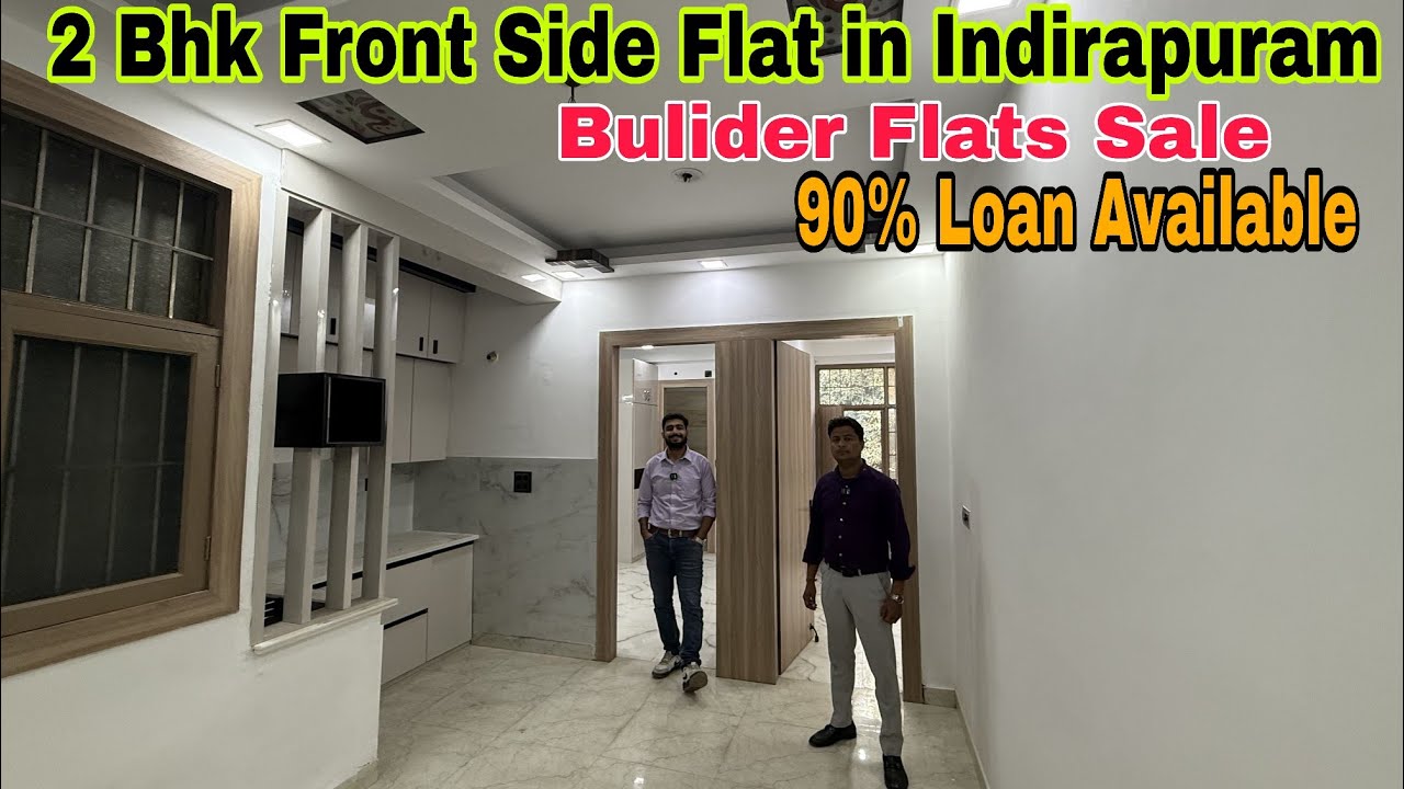 2 Bhk Front Side Flat in Indirapuram | Bulider Flats Sale in Indirapuram Ghaziabad | Society Flats