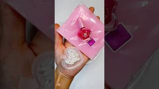 Pink Slime with Cute Add-ins 😍 Satisfying ASMR