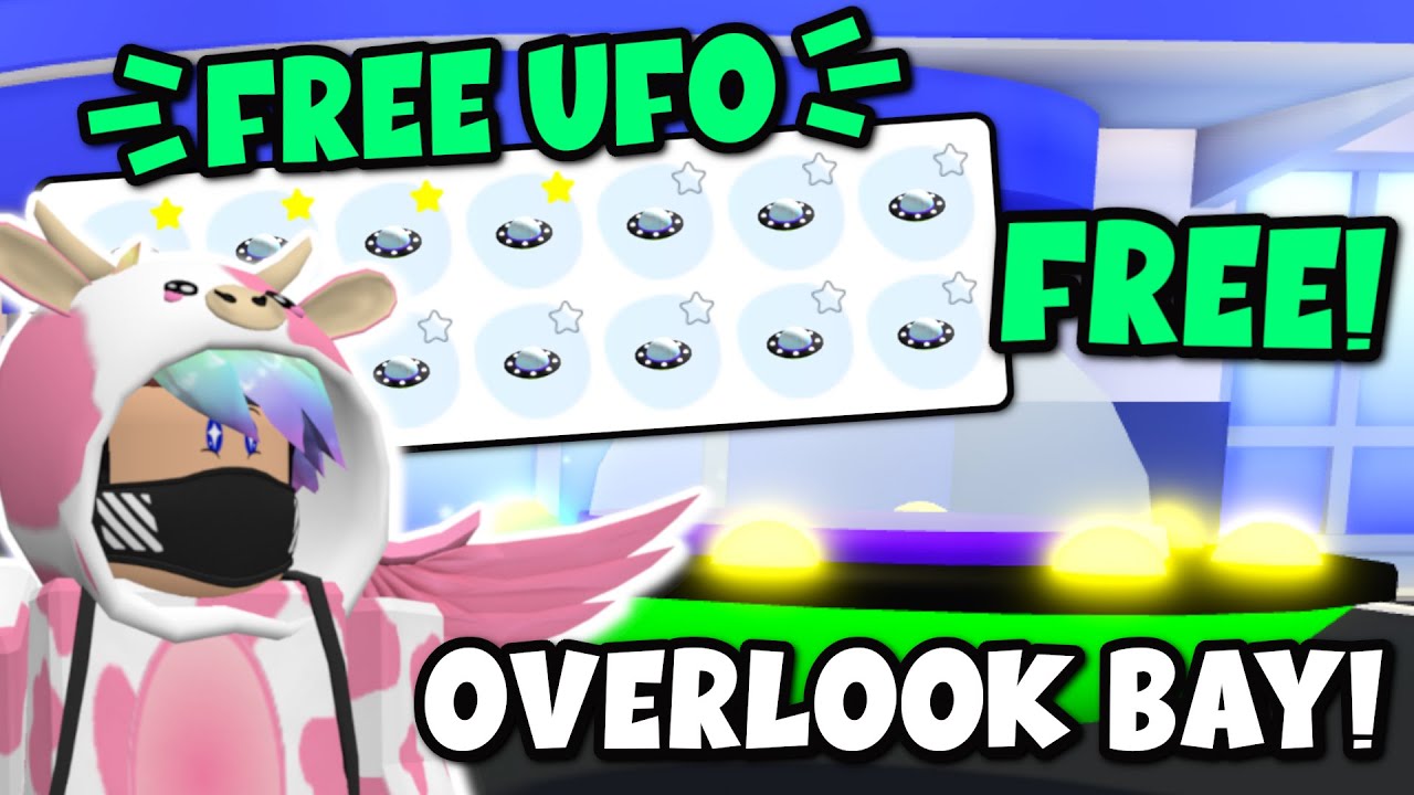 HOW TO GET A FREE U.F.O IN ROBLOX OVERLOOK BAY! (Giveaway)