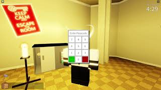 Roblox Escape Room: Escape Artist in 0:59 (IGT) screenshot 1