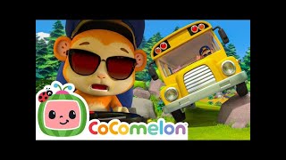 🔴CoComelon LIVE! 🎶Classic Nursery Rhymes, Monkey Bus & More For Kids | JJ's Animal Songs