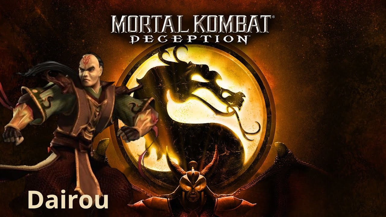 Mortal Kombat - Todos - Hoje,a história do Dairou,um personagem que teve  sua aparição em Mortal Kombat Deception,Mortal Kombat Unchained e Mortal  Kombat Armageddon. Mortal Kombat Deception/Unchained: Fazendo uma aparição  em Deception,este