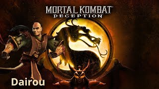 Mortal Kombat: Deception (Ps2) Dairou Longplay
Mortal Kombat: Deception is a 2004 fighting video game developed and published by Midway and it is the sixth main installment in the Mortal Kombat franchise and a sequel to 2002s Mortal Kombat: Deadly Alliance. It was released for the PlayStation 2 and Xbox in October 2004, for the GameCube in March 2005 and later ported for the PlayStation Portable under the title Mortal Kombat: Unchained in November 2006. Mortal Kombat: Deception follows the storyline from the fifth installment, Deadly Alliance. Its story centers on the revival of the Dragon King Onaga, who attempts to conquer the realms featured in the series after defeating the sorcerers Quan Chi and Shang Tsung, the main antagonists in the previous game, and the Thunder God Raiden, defender of Earthrealm. The surviving warriors from the previous titles join forces to confront Onaga
Timestamps
Start (00:00)
Intro (00:29)
Vs. Baraka (06:11)
Vs. Tanya (07:07)
Vs. Nightwolf (08:14)
Vs. Havok (09:18)
Vs. Mileena (11:01)
Vs. Liu Kang (13:02)
Vs. Noob - Smoke (15:06)
Vs. Onaga (16:48)
Ending (19:01)
Credits (19:29) Mortal Kombat: Deception (Ps2) Dairou Longplay