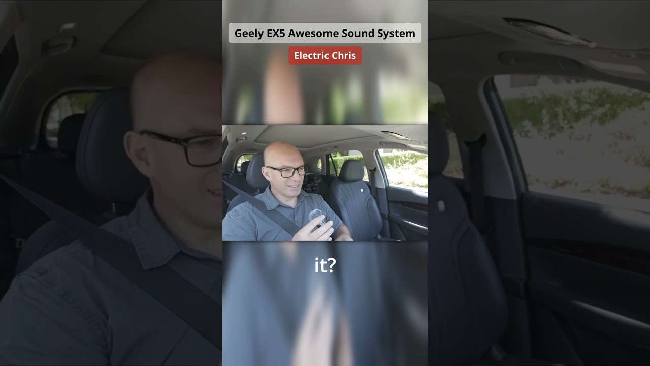 Geely EX5 Inspires Awesome Sound System
