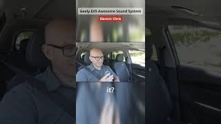 Geely EX5 Inspires Awesome Sound System