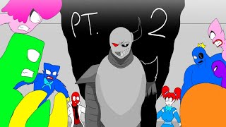 Rainbow Friends & Poppy Playtime VS Prototype [Part 2] (the beginning of darkness) Animation