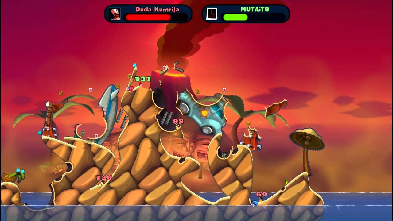 Worms Reloaded gamepley.