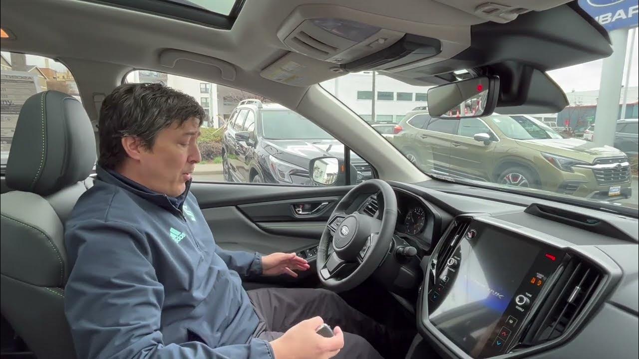 How to Set Up Your Seat Memory Feature in Your Subaru - YouTube
