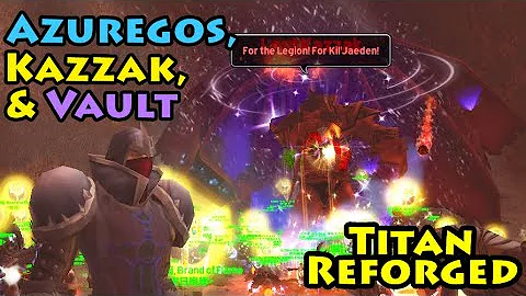 WORLD BOSSES DONE THE RIGHT WAY - Azuregos, Kazzak, and Vault of Archavon on Titan Reforged WoW