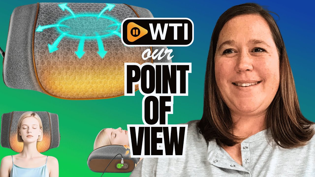 HMEEN 3 in 1 Neck Massager Pillow | POV | Would you buy it?