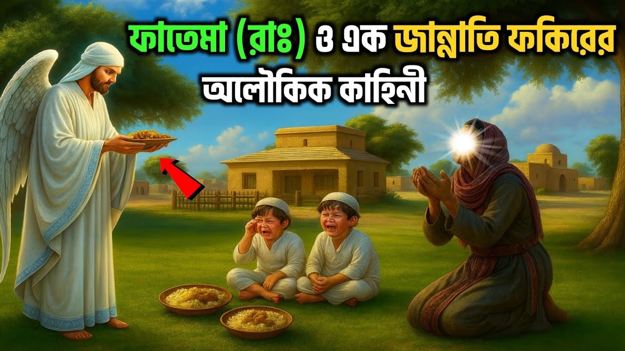 ফাতেমা (রাঃ) এর বাড়িতে জান্নাতি ফকির আসার বিস্ময়কর ঘটনা || হজরত আলী (রাঃ) এর কাহিনী || MD Voice Tv