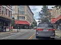 Driving Downtown - Asheville - North Carolina USA