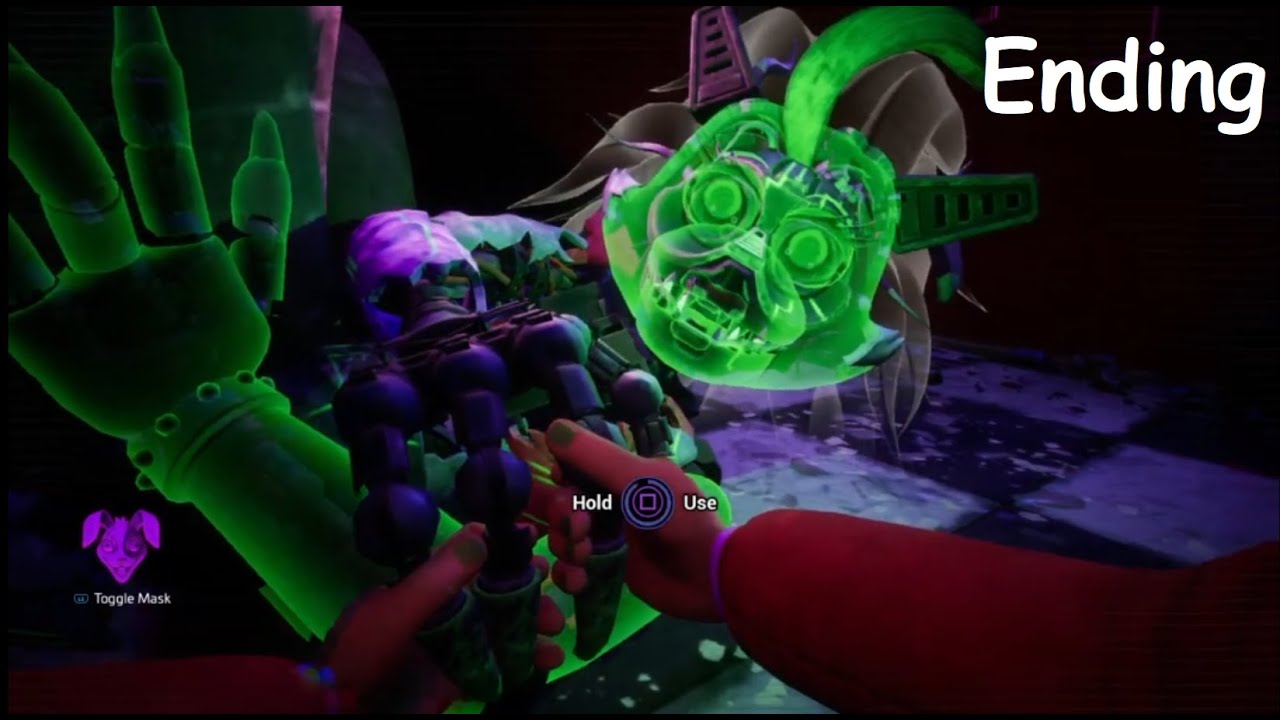 Fnaf Security Breach Ruin DLC Ending - YouTube