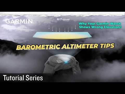 Tutorial – Why Your Garmin Watch Shows Wrong Elevation | Barometric Altimeter Tips