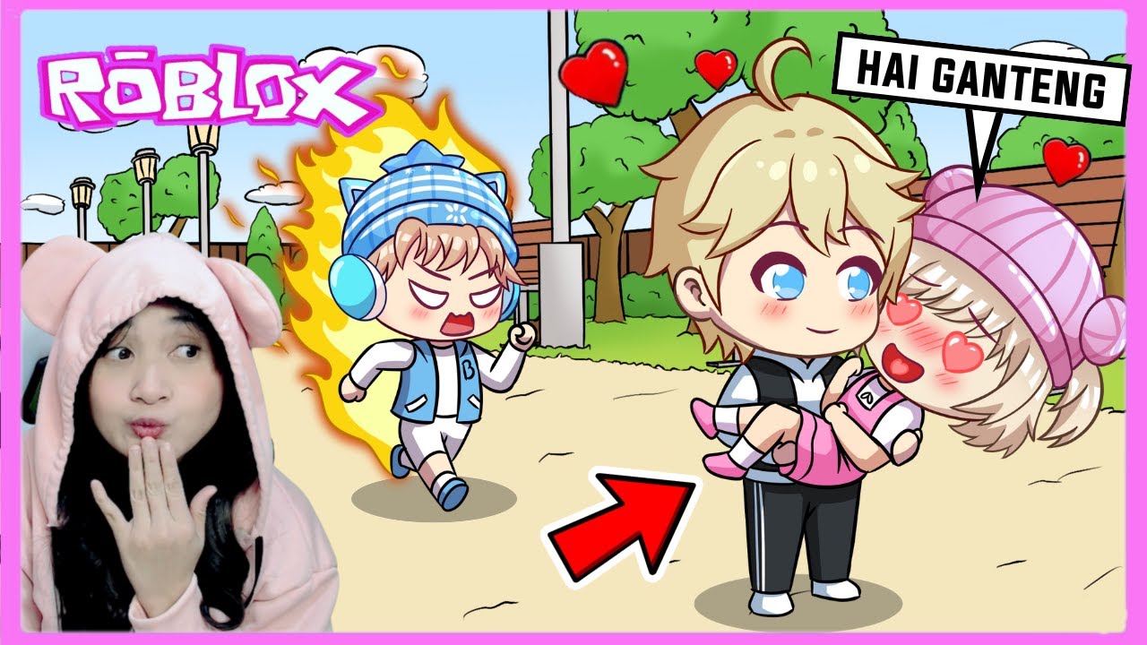 Aku Jatuh Cinta Dengan Murid Baru di Sekolah Brookhaven (ROBLOX) @bangboygamingYT