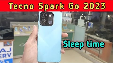 How to change lock screen time in Tecno Spark Go 2023,How to change sleep time in Tecno Spark Go