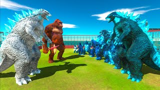 SHIMO GODZILLA x SCAR KING KONG VS EVOLUTION of GODZILLA 2014 Ice Frostbite Size Comparison by MrTong 4,867 views 3 weeks ago 18 minutes