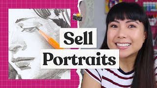 Selling Custom Portrait Art 🎨 Art Business Plan