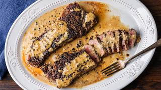 Steak au Poivre - Insanely Delicious Classic French Recipe