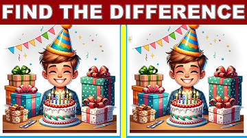 Can You Spot the Difference?  Challenge #22 | Level-Medium | Improve memory | Cognitive test