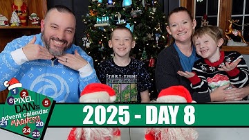 Our Funniest Christmas Toy Unboxing Yet! | DAY 8 Advent Calendar Madness