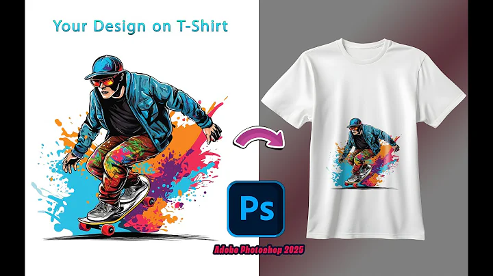 How to make a tshirt mockup - Adobe Photoshop 2025